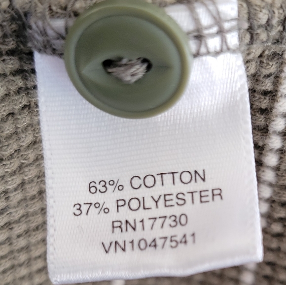 Merona Henley Textured Men's Long Sleeve Shirt - Picture 5 of 5